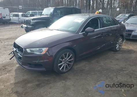 2015 Audi A3 1.8T Premium from USA, damaged, VIN WAUCCGFF8F1021705